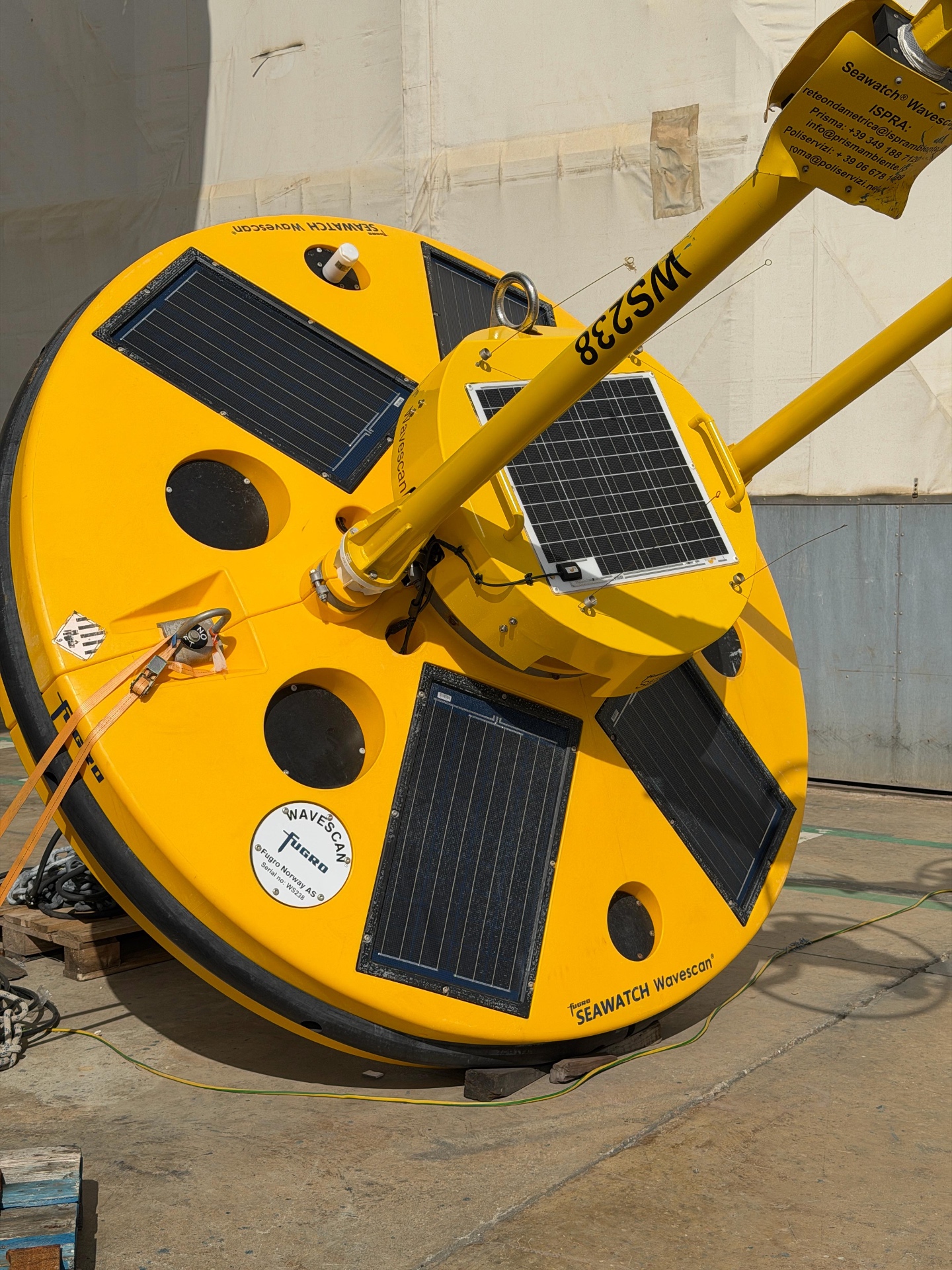 Installazione boa offshore