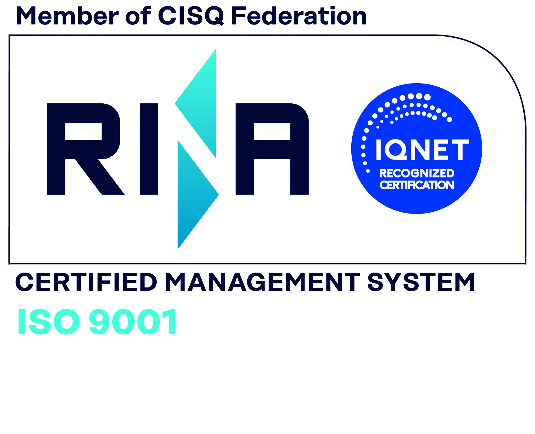 ISO 9001:2015 — RINA